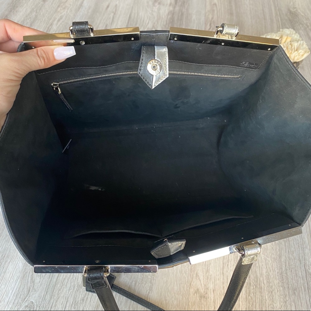 SOLD✖️Fendi 3Jours Two Tone Shoulder Bag Tote - Picture 12 of 16